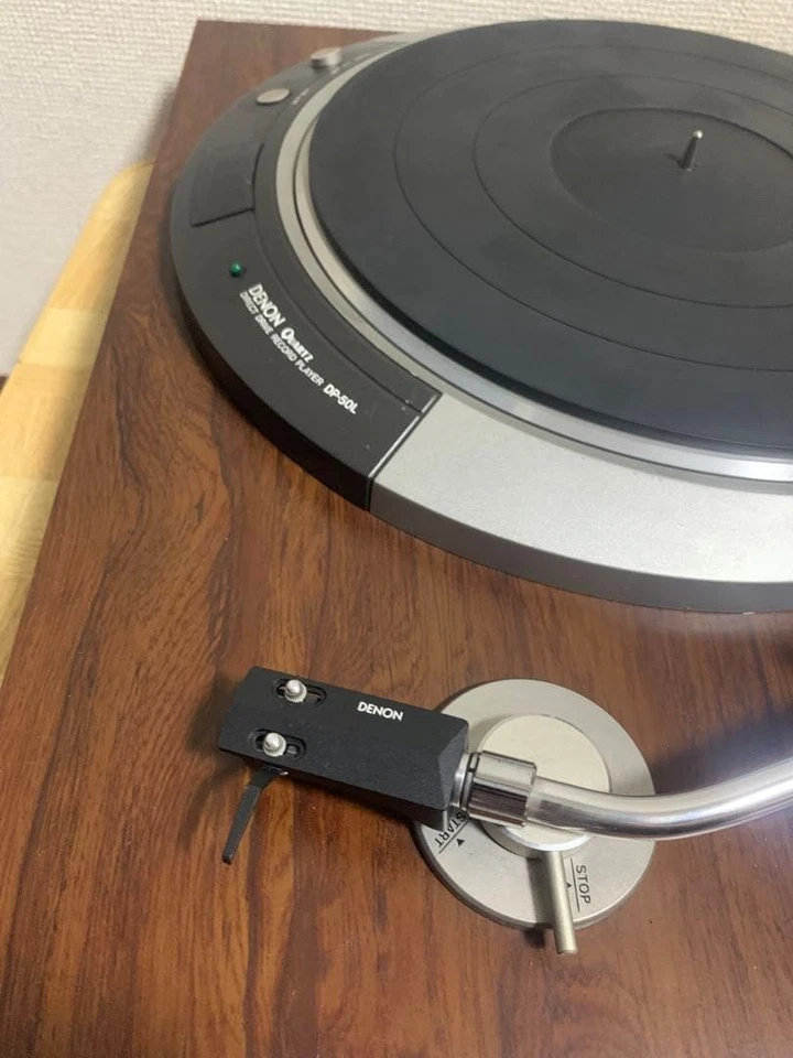 DENON DP-50L Direct Drive Record Player Turntable System from Japan Vintage Used - Image 4 of 4