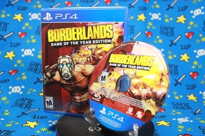 Borderlands: Game of the Year Edition (Sony PlayStation 4, 2019)  - PS4 - CLEAN