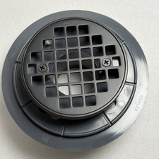 Kohler 9135-BL Round Design Tile-in Shower Drain, Matte Black