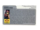 Vintage 1986 G.I. JOE STRATO VIPER ACTION FIGURE FILECARD HASBRO NIGHT RAVEN!
