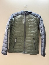 Columbia Kids Jacket Hooded Puffer Omni-Heat Insulated Full Zip Size Large 14/16
