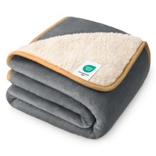 Waterproof blanket for small dogs size 64 x 89 cm grey blankets