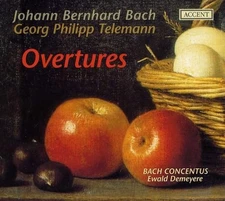 Bach Concentus Ewald Demeyere Overtures (Demeyer, Bach Concentus) (CD) Album