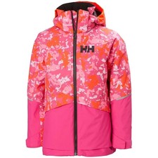 NWT Helly Hansen Girl's Juniors Stellar Ski Jacket 176/16 181 DRAGON FRUIT