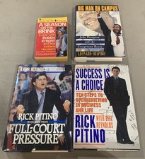Lot Of 4 Basketball Coaches Books. Big Man On Campus, Full Court Press, Etc