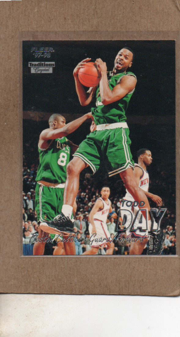 todd day boston celtics fleer traditions crystal 1997/98 118
