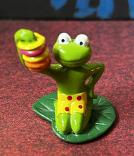 Fremdfiguren Erdal Rex Frosch mit Lampion-Laterne, sitzend, sammeln, Tier