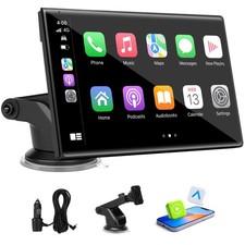 7 inch Carplay Screen for Car Supports Wireless Apple Carplay  Android Auto