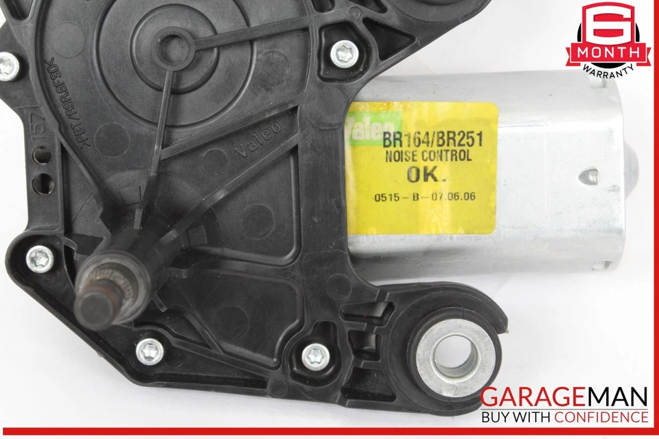 06-19 Mercedes W164 ML350 GL450 Motor limpiaparabrisas cristal trasero 2518200042 Foto 4 de 4