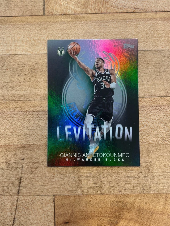 2025-26 TOPPS Basketball MVP LEVITATION GIANNIS ANTETOKOUNMPO Rainbow - Image 2 of 4