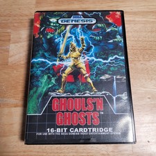 Ghouls 'n Ghosts Sega Genesis, 1989 No Manual - Tested