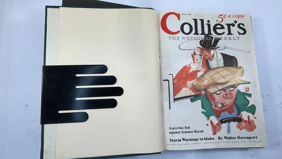 Bound Magazine: Collier's Weekly: April to June 1936 - Image 3 of 4