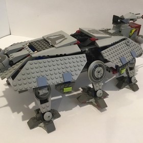 LEGO Star Wars 4482 AT-TE Walker 2003 Used, ONLY 1 Mini figure, w/ Speeder Bike