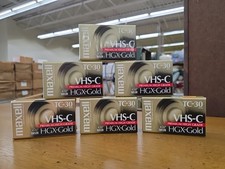 Maxwell TC-30 HGX-Gold Lot Of 6 Brand New Factory Sealed NOS