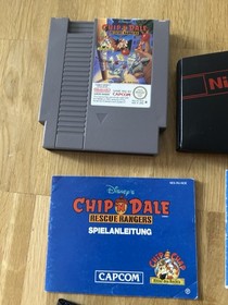 Nintendo NES Sammlung  3 Spiele + 2 Anleitung, Duck Tales Chip & Chap, Schl&uuml;mpfe