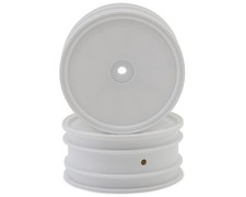 Kyosho Optima 2.2" Front Dish Wheels White 2 KYOOTH247WB
