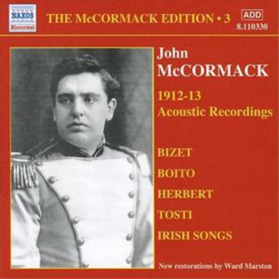 Various Compose Mccormack Edition 3, The: 1912 - 13 Acoustic Re (CD) (US IMPORT)
