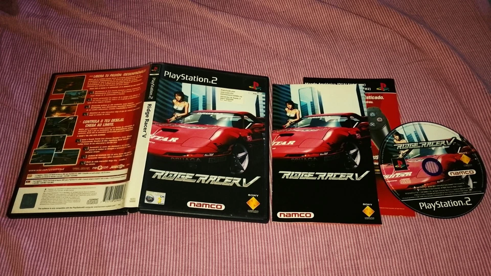 RIDGE RACER 5 V NAMCO SONY PLAYSTATION 2 PS2 pal España, foto 1 de 2
