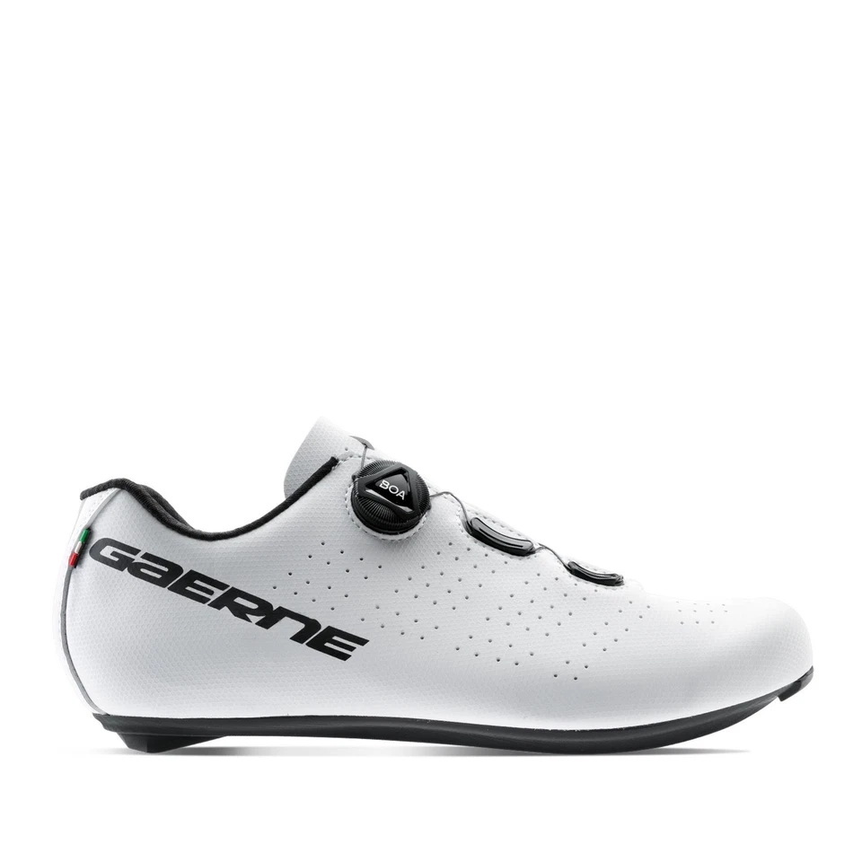 Gaerne Sprint Road Cycle Bicycle Bike Shoes Matt White - Image 1 of 1