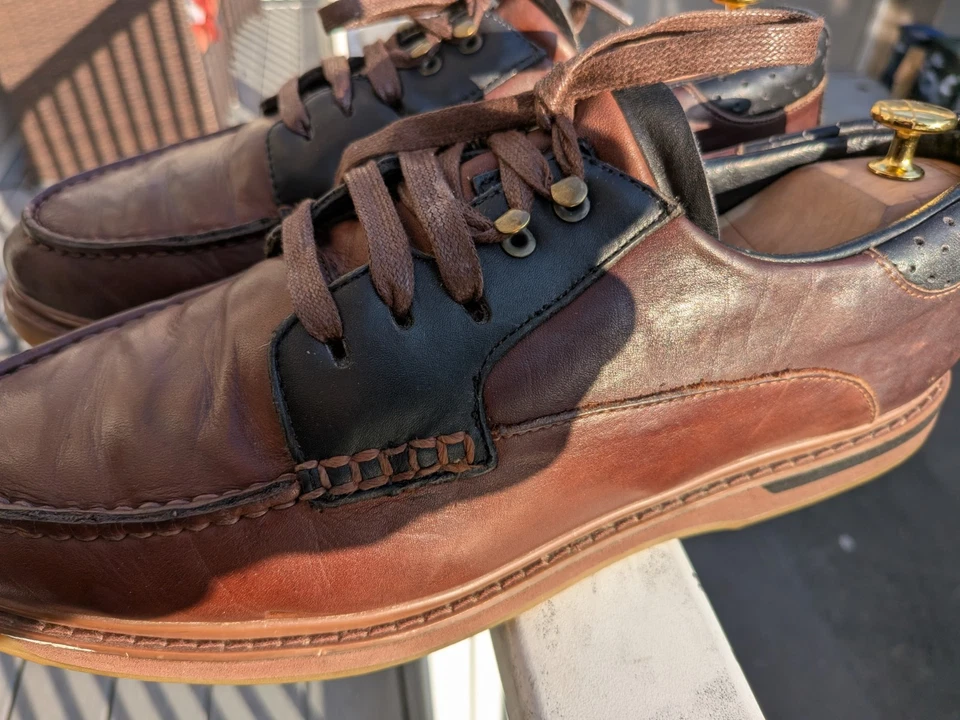 Zapatos de senderismo Reebok vintage de BOKS. Marrón EE. UU. Talla 12. Excelente Estado Foto 4 de 4