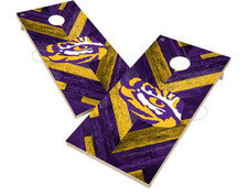 Victory Tailgate LSU Tigers Solid Wood 2 ft x 4 ft Cornhole Game NIB
