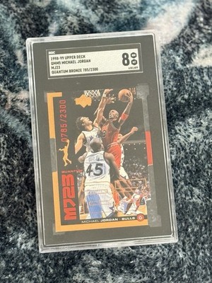 Michael Jordan 1998-99 Upper Deck Mj23 #QMM5 Bronze Quantum Die-Cut /FRESH
