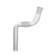 S Shape Downstem - 3.5" inch Bottle Downstem - Angled Bent Down Stem DIY Kit