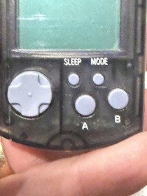 Sega Dreamcast Memory Card VMU Clear Smoke Black HKT-7000 Tested Free Working