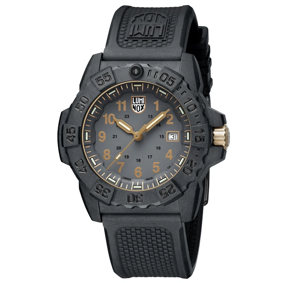 Luminox Men's Navy Seal 45mm Quartz Watch XS.3508.GOLD