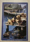 Dog Summer School Metal Sign James Meger 2003 USA MADE Labs Ducks