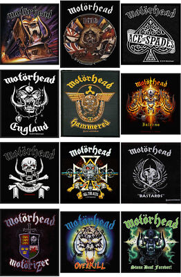 Motorhead Patch England Warpig Band Logo Lemmy Overkill offiziell neu gewebt
