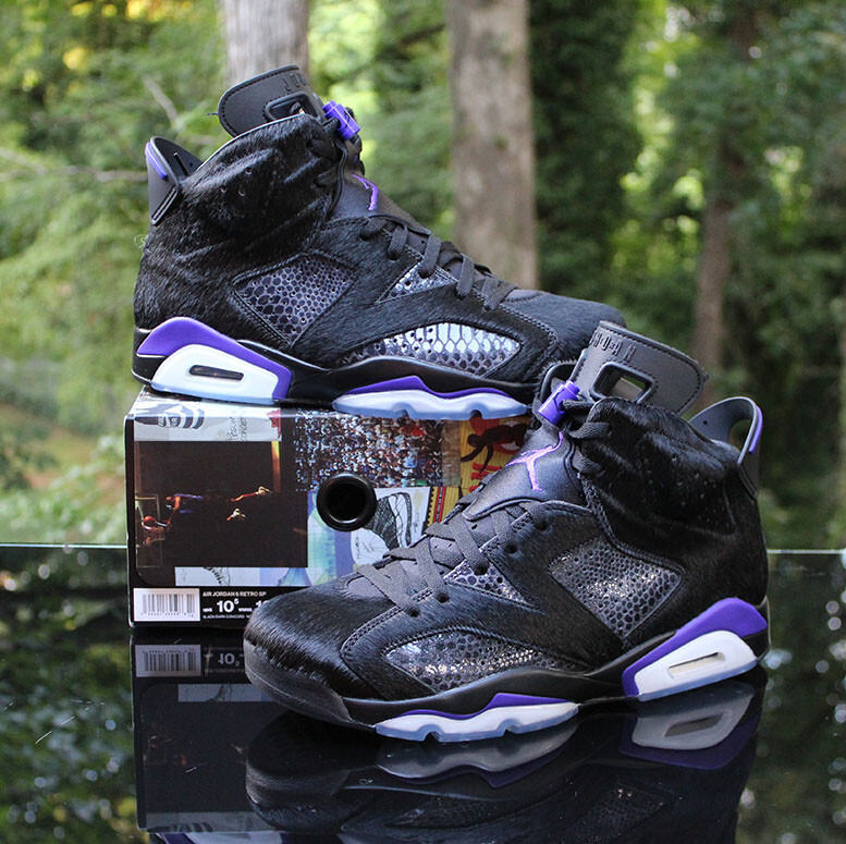 black pony hair jordan 6