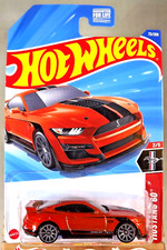 2025 Hot Wheels 73 Mustang 60 25 2020 Ford Mustang Shelby Gt500 Burnt Orange