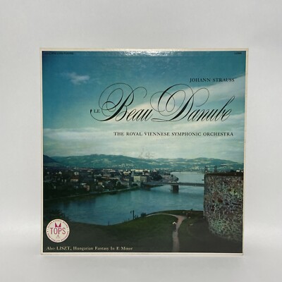 Johann Strauss Le Beau Danube, Royal Viennese Symphonic Orchestra, Vinyl Record 
