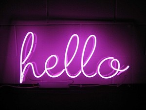 Details About Hello Pink Neon Sign Beer Bar Gift 14 X7 Light Lamp Bedroom