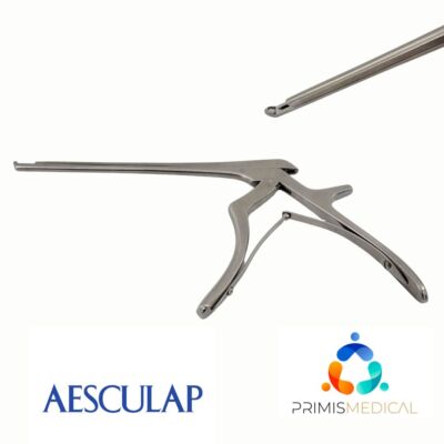 Aesculap FF722R Kerrison Non-Detachable Bone Punch 130° Upward 10''