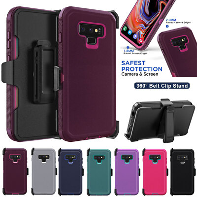 For Samsung Galaxy Note 9 Note10 Plus Case Shockproof Hybrid Cover / Belt Clip