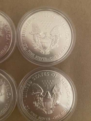 American Silber Eagle Sonderedition Set ? 4 Verschiedene! Je 1 Oz. Silber. - Bild 3 von 4