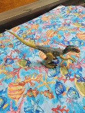 Jurassic World Savage Strike Velociraptor Dinosaur Action Figure Dino Rivals