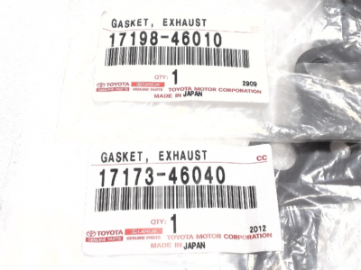 TOYOTA 17173-46040 17198-46010 ​GENUINE SUPRA 2JZGTE EXHAUST