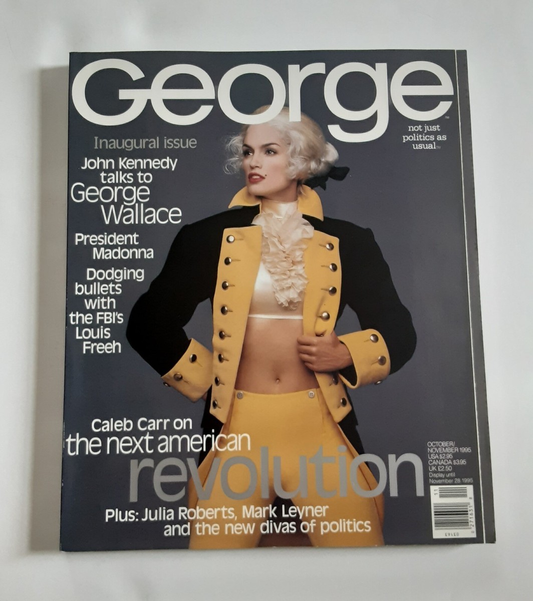 ジョーじよー88ページ George Magazine Inaugural Issue October November 1995 Cindy