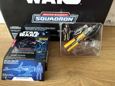 Star Wars Micro Galaxy Squadron Series 1 Cobb Vanth w  Speeder Bike Chase