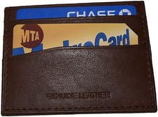 leather business card case 7 credit card id card small tan card case little case