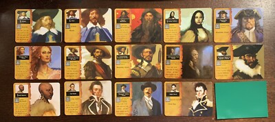 Wizkids Pirates CSG Barbary Coast LE Promo Crew Cards Rare! Pick/ Choose Free SH
