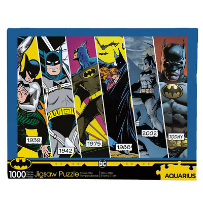 DC Comics Batman Timeline Grid 1000 Piece Jigsaw Puzzle Multi