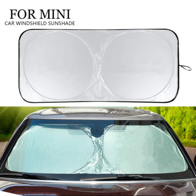 Fit Mini Copper Accessories Front Windshield Sun Shade Universal UV Block Visor
