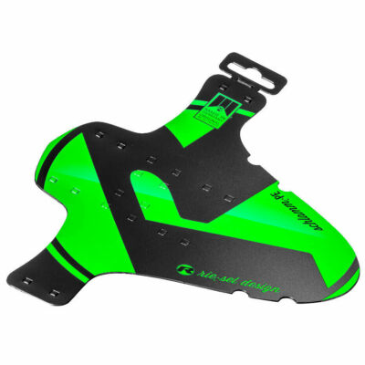 Front Mudguard Riesel Schlamm PE Enduro Style Dual Purpose Front In Green 
