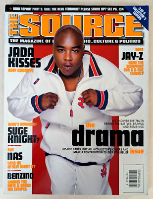 洋楽 Suge Knight Nas Jadakiss SOURCE HIPHOP The Source Magazine - 2001 : Suge Knight , Jadakiss, Nas
