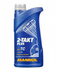 Mannol 7204 2-Stroke Plus Oil Mix Motorcycle Moped Scooter Roller API TC 1l