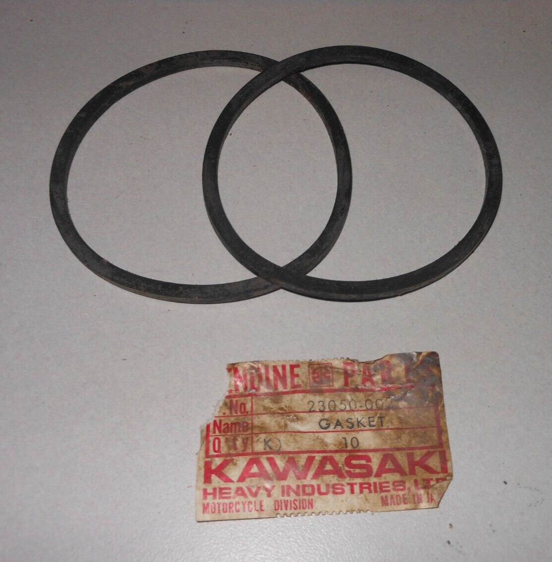ほあほあ NOS Kawasaki Turn Signal Lamp Gasket H2 Z1 23050-002 Qty 2 | eBay